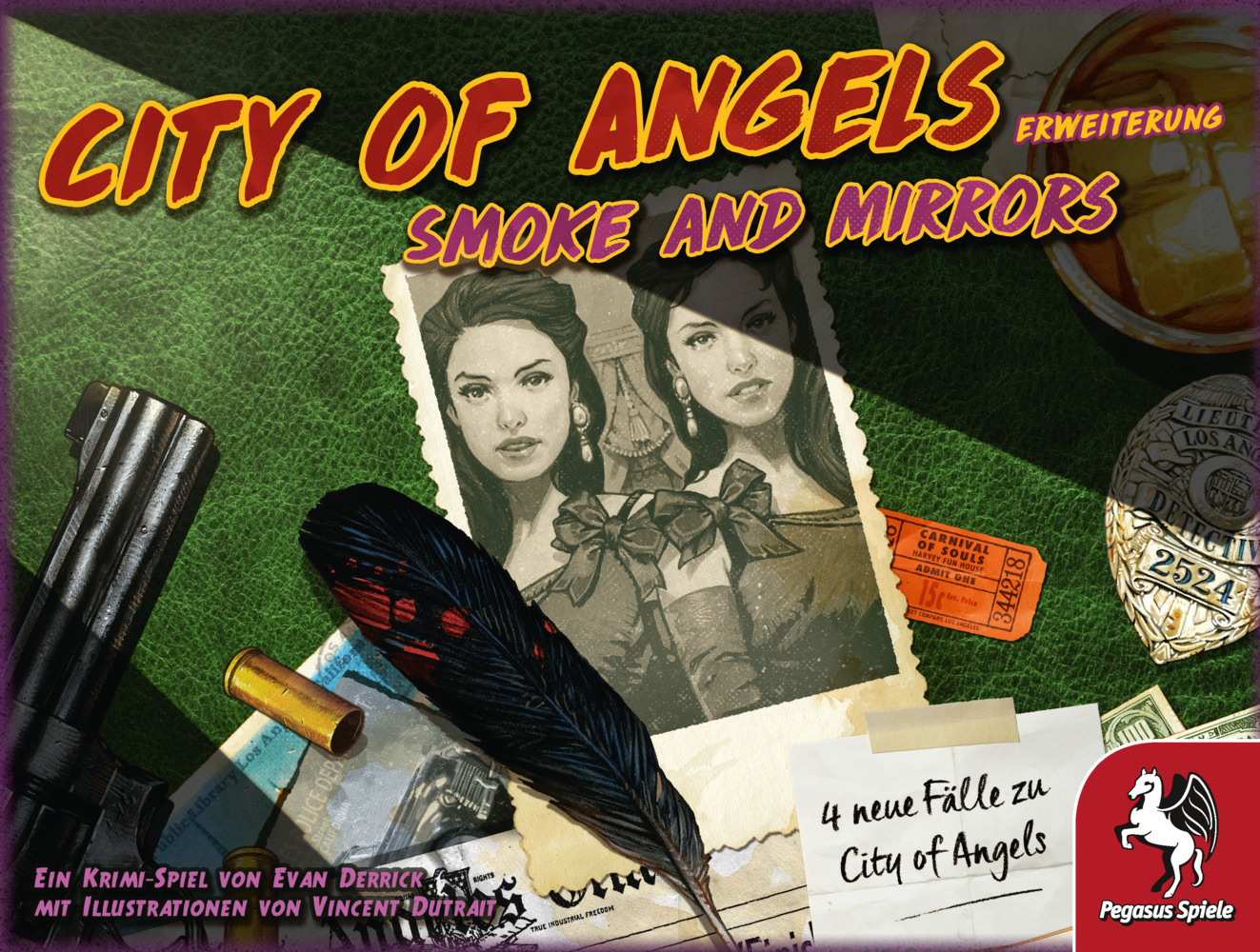 Bild: 4250231731211 | City of Angels: Smoke and Mirrors, Erweiterung (Spiel) | Spiel | 2022