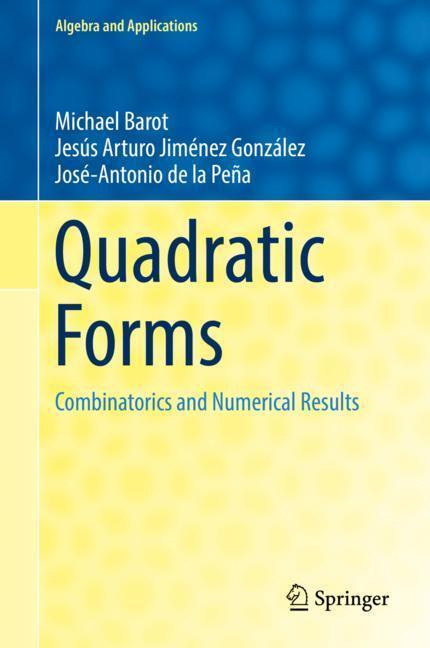 Cover: 9783030056261 | Quadratic Forms | Combinatorics and Numerical Results | Barot (u. a.)