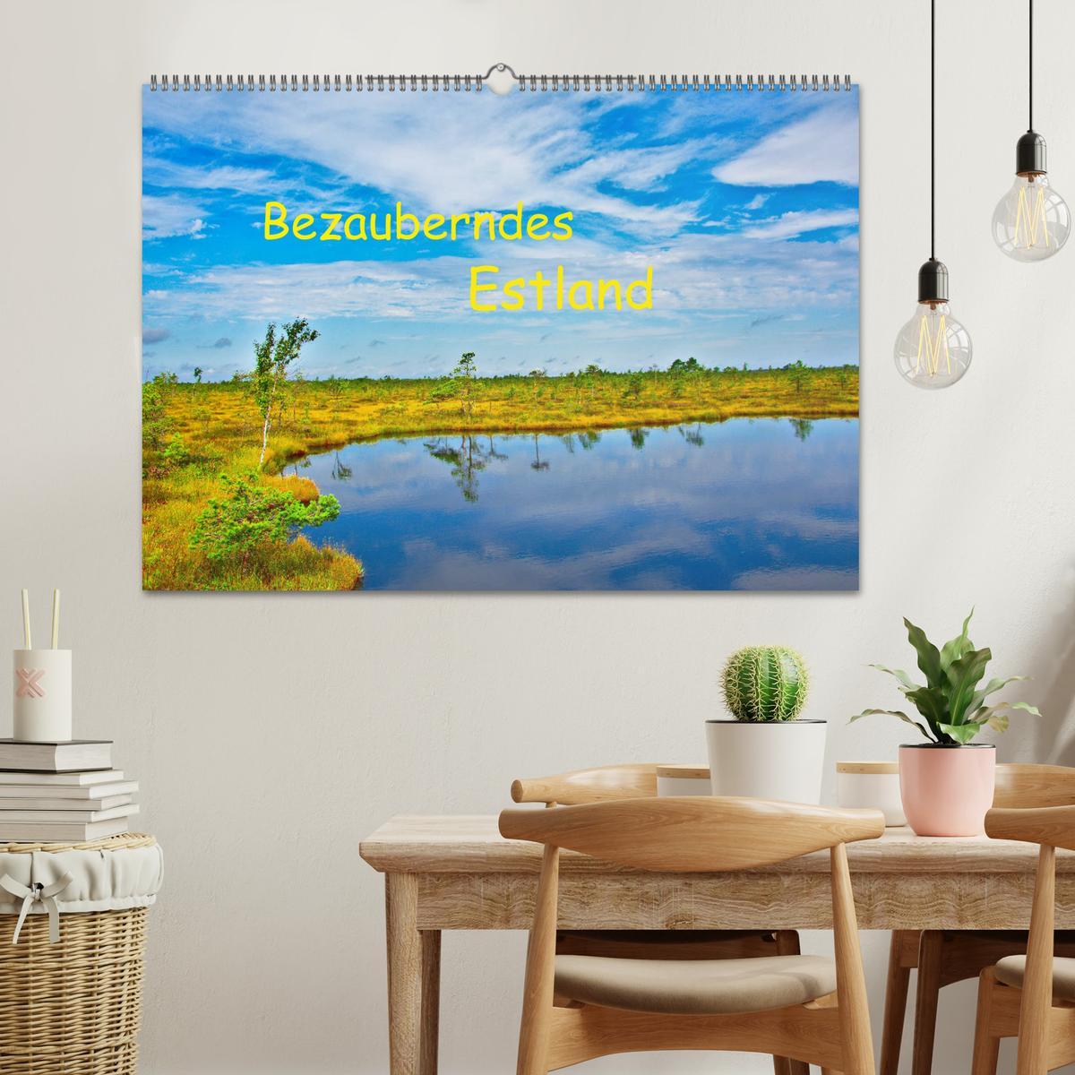 Bild: 9783435197606 | Bezauberndes Estland (Wandkalender 2025 DIN A2 quer), CALVENDO...