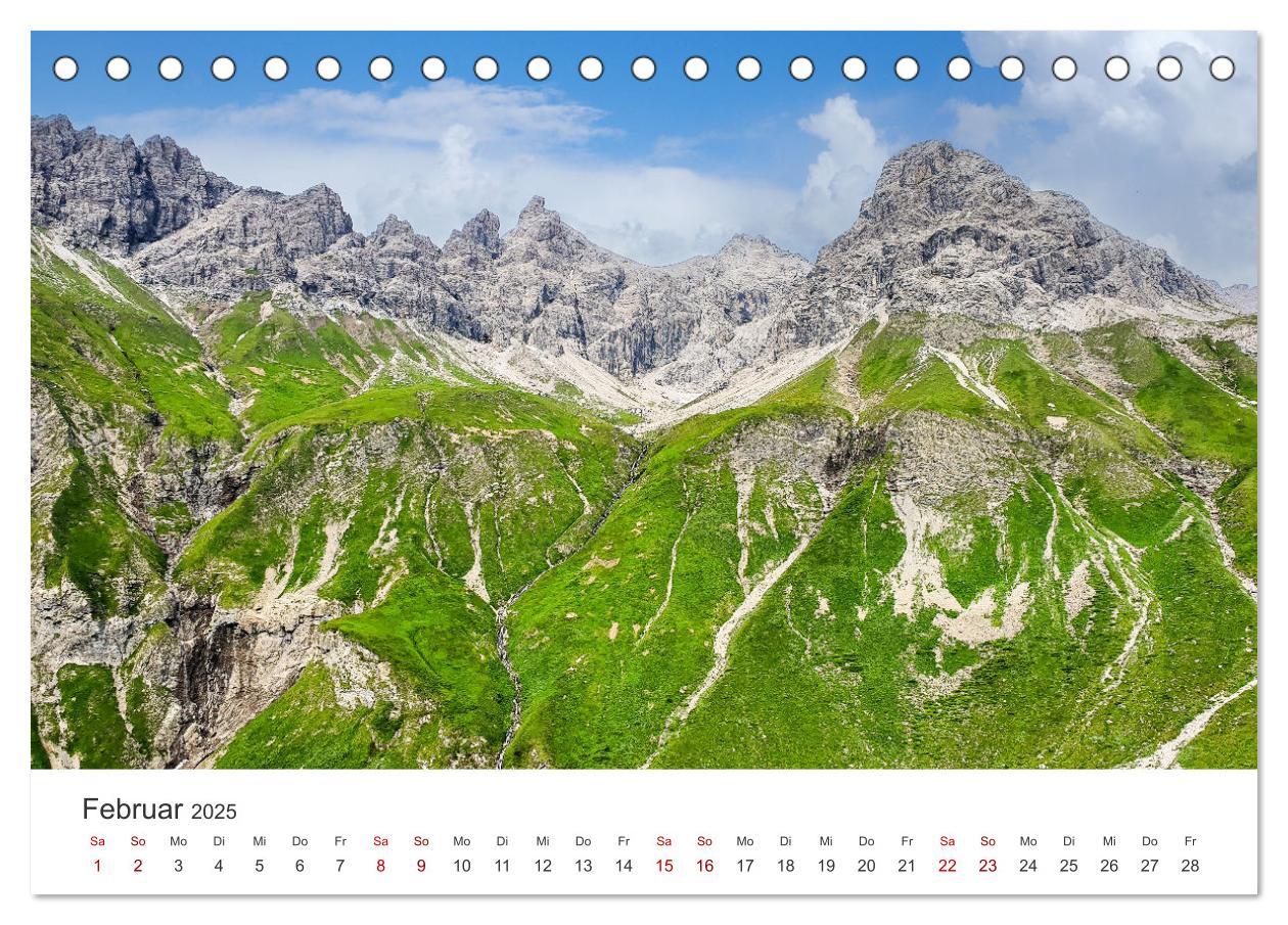 Bild: 9783435017089 | Oberstdorf - Bergparadies in den Alpen (Tischkalender 2025 DIN A5...