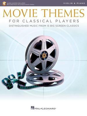 Cover: 9781540037039 | Movie Themes for Classical Players - Violin and Piano with Online...