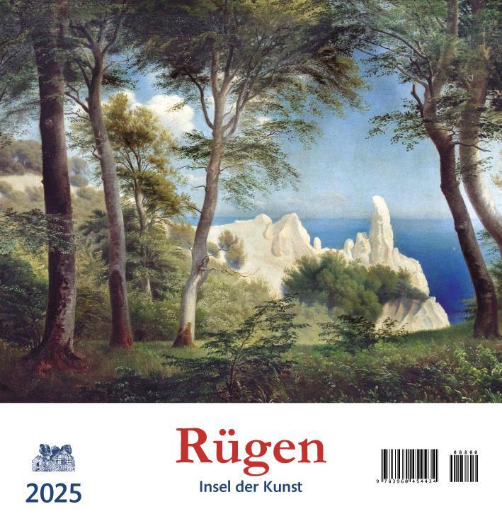 Cover: 9783960454434 | Rügen 2025 | Insel der Kunst | Kalender | 13 S. | Deutsch | 2025