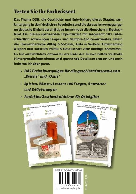 Rückseite: 9783966645164 | Der große DDR Expertentest | Matthias Röcke | Taschenbuch | 120 S.