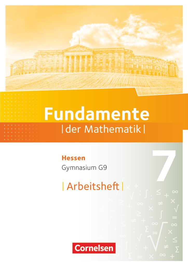 Cover: 9783060092000 | Fundamente der Mathematik 7. Schuljahr - Hessen - Arbeitsheft mit...