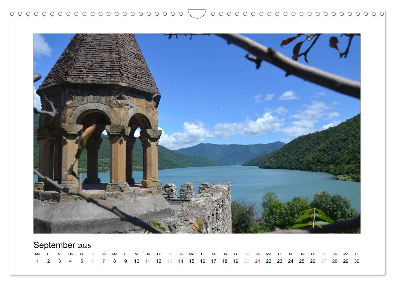 Bild: 9783435770144 | GEORGIEN 2025 (Wandkalender 2025 DIN A3 quer), CALVENDO Monatskalender