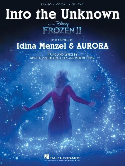 Cover: 9781540086419 | Into the Unknown (from Frozen 2) - Piano/Vocal/Guitar Sheet Music