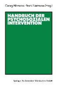 Cover: 9783531118154 | Handbuch der psychosozialen Intervention | Frank Nestmann (u. a.)