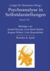 Cover: 9783860998748 | Psychoanalyse in Selbstdarstellungen 7 | Taschenbuch | 188 S. | 2008