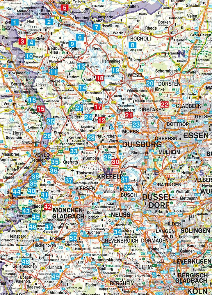 Bild: 9783763344697 | Niederrhein | Zwischen Rhein und Maas. 50 Touren mit GPS-Tracks | Föll