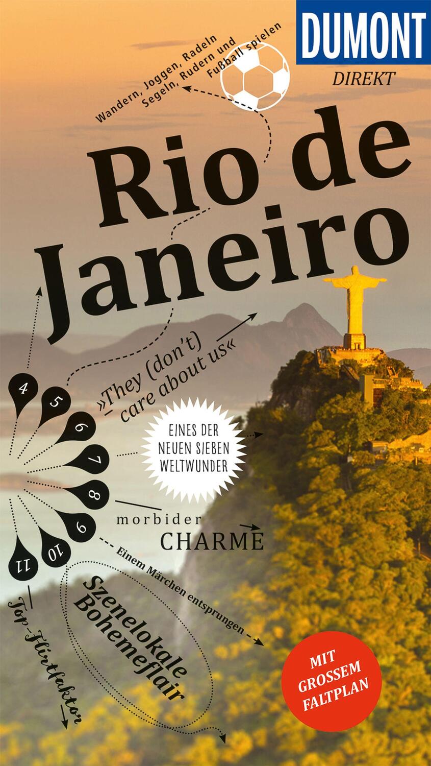Cover: 9783770184064 | DuMont direkt Reiseführer Rio de Janeiro | Mit großem Cityplan 1:23000