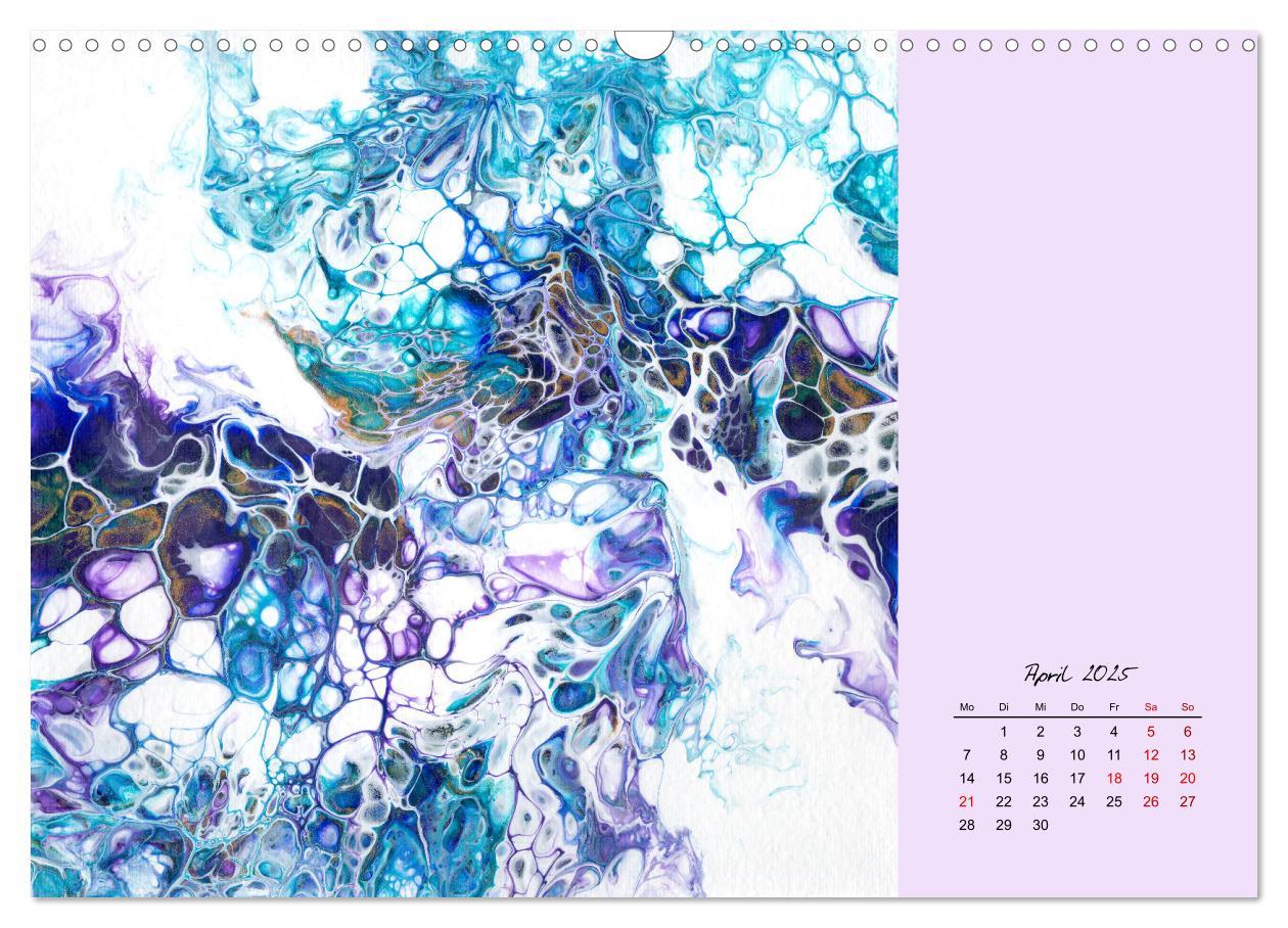 Bild: 9783435024575 | Farbfantasien - Pouring (Wandkalender 2025 DIN A3 quer), CALVENDO...