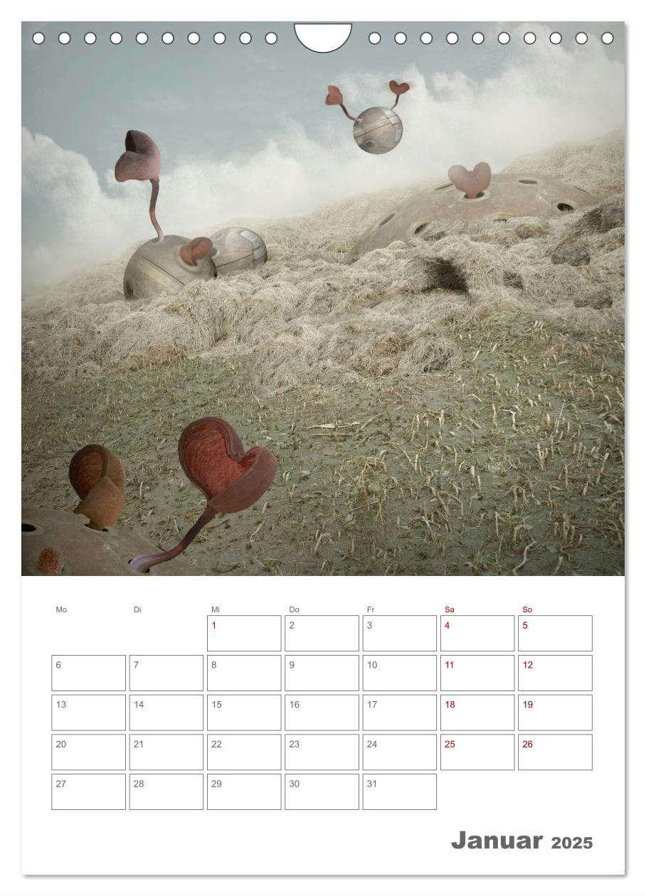 Bild: 9783435952892 | Surrealistische Reisen (Wandkalender 2025 DIN A4 hoch), CALVENDO...