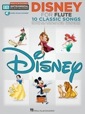 Cover: 9781480354357 | Disney - 10 Classic Songs: Flute Easy Instrumental Play-Along Book...
