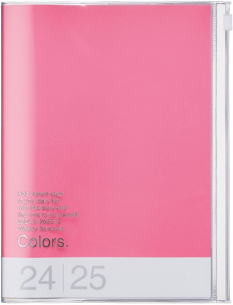 Cover: 4550045127881 | MARK'S 2024/2025 Taschenkalender A5 vertikal, COLORS, Pink | Inc