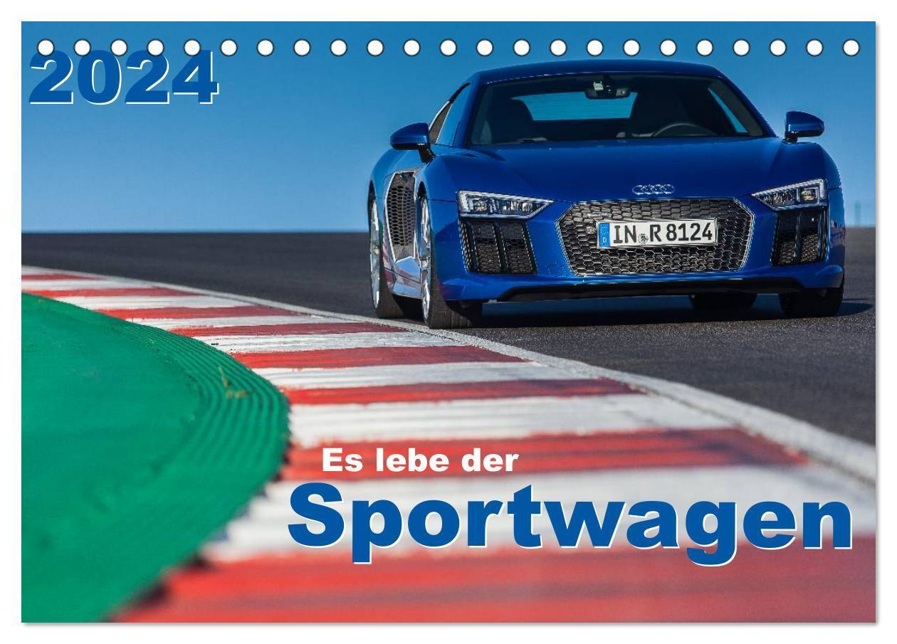 Cover: 9783383341755 | Es lebe der Sportwagen 2024 (Tischkalender 2024 DIN A5 quer),...