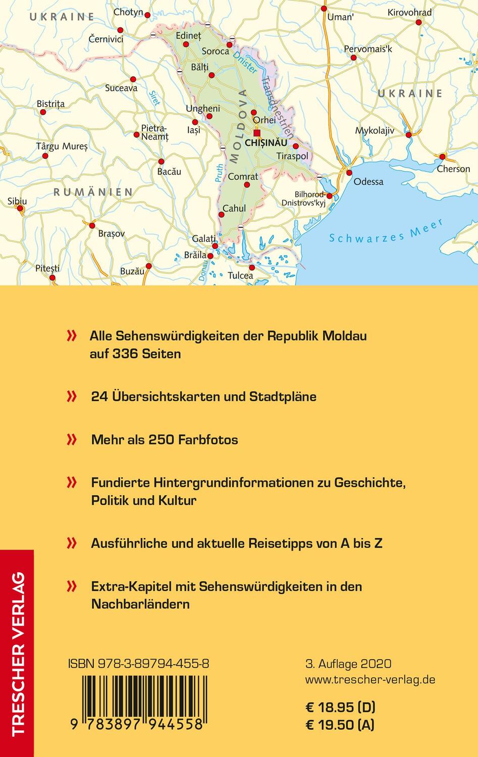 Rückseite: 9783897944558 | Reiseführer Moldova | Frieder Monzer (u. a.) | Taschenbuch | ENGLBR