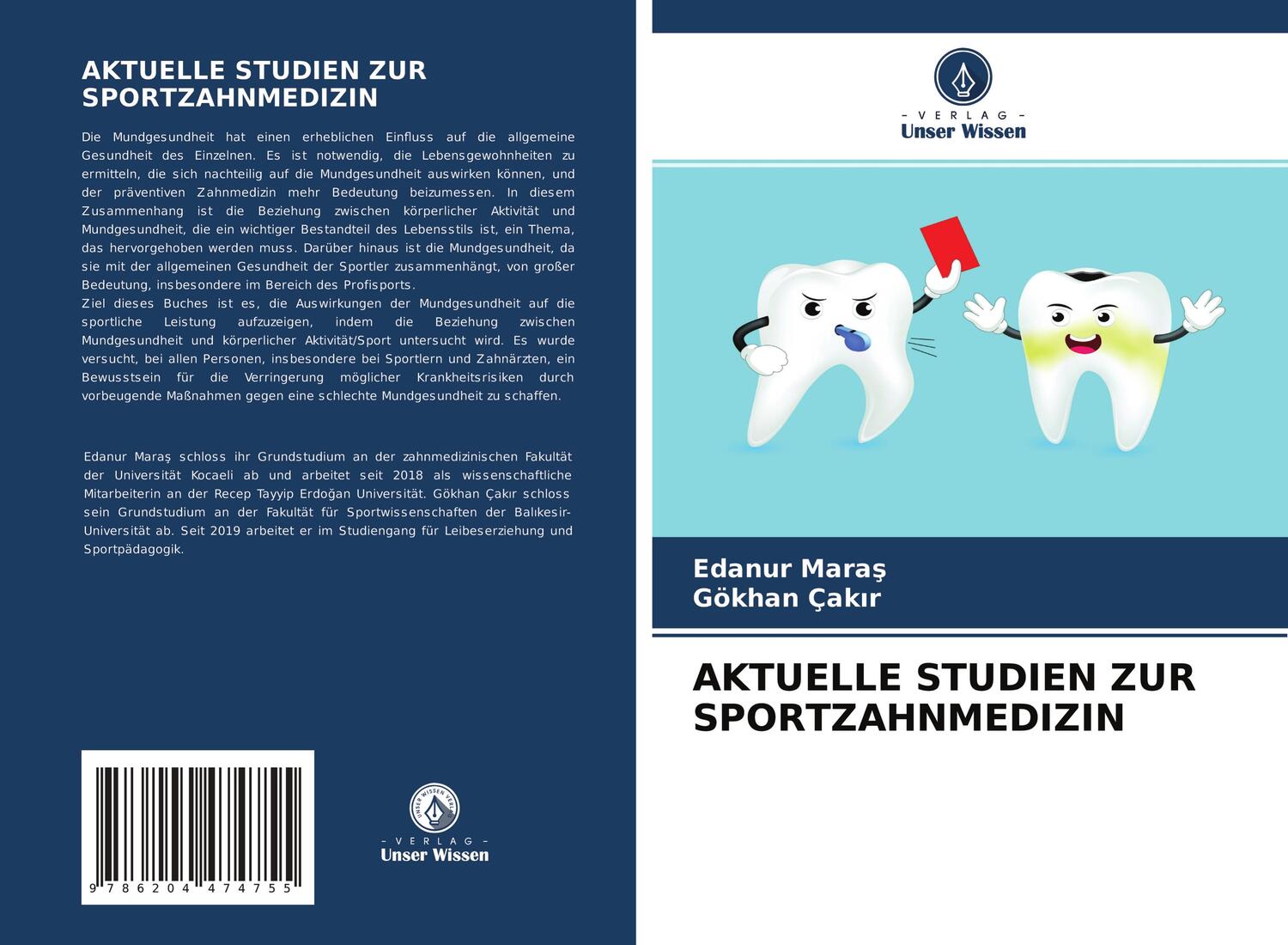 Cover: 9786204474755 | AKTUELLE STUDIEN ZUR SPORTZAHNMEDIZIN | Edanur Mara¿ (u. a.) | Buch