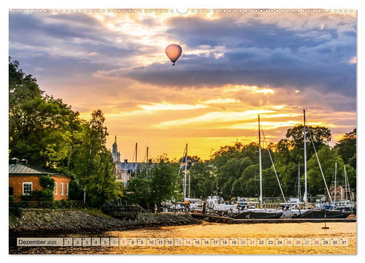 Bild: 9783435105366 | Stockholm - Maritime Ansichten (Wandkalender 2025 DIN A2 quer),...