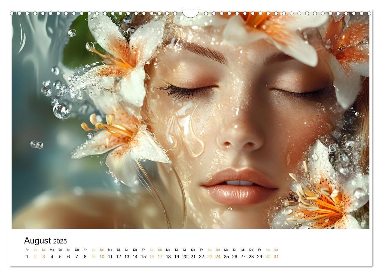 Bild: 9783457208724 | Magische Frauen Portraits (Wandkalender 2025 DIN A3 quer), CALVENDO...