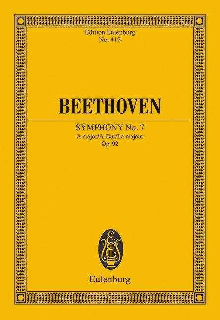 Cover: 9783795771935 | Sinfonie Nr. 7 A-Dur | op. 92. Orchester. Studienpartitur. | Clarke