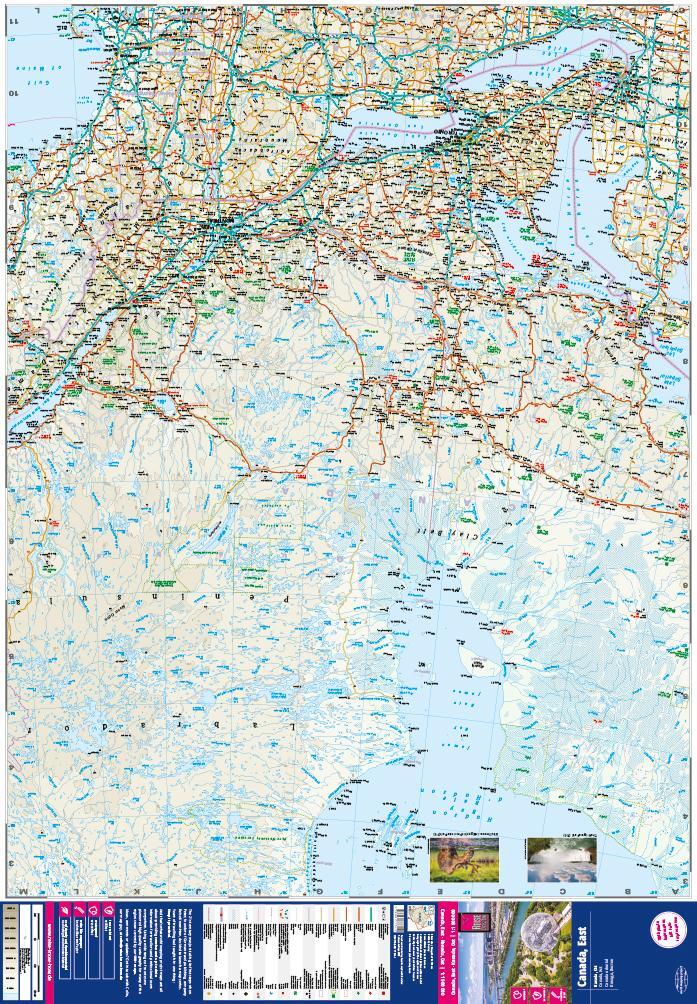 Bild: 9783831773411 | Reise Know-How Landkarte Kanada Ost / East Canada (1:1.900.000) | Rump