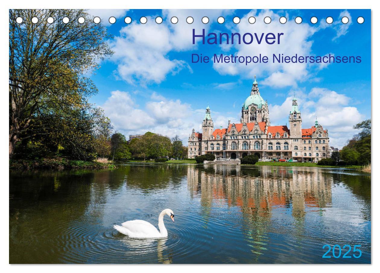 Cover: 9783435181759 | Hannover Die Metropole Niedersachsens (Tischkalender 2025 DIN A5...