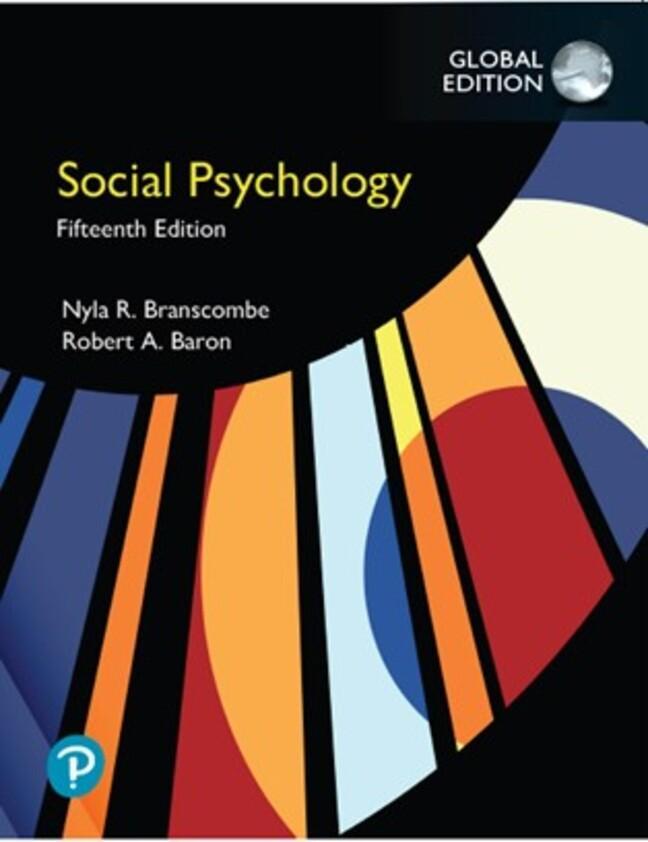 Cover: 9781292438320 | Social Psychology, Global Edition | Nyla R. Branscombe (u. a.) | Buch