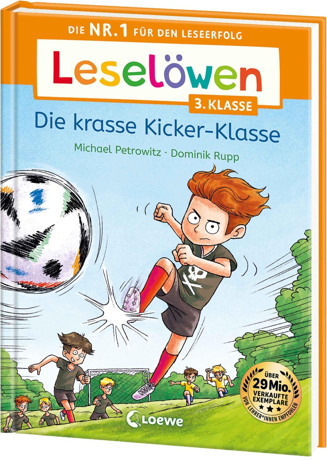 Cover: 9783743217454 | Leselöwen 3. Klasse - Die krasse Kicker-Klasse | Michael Petrowitz