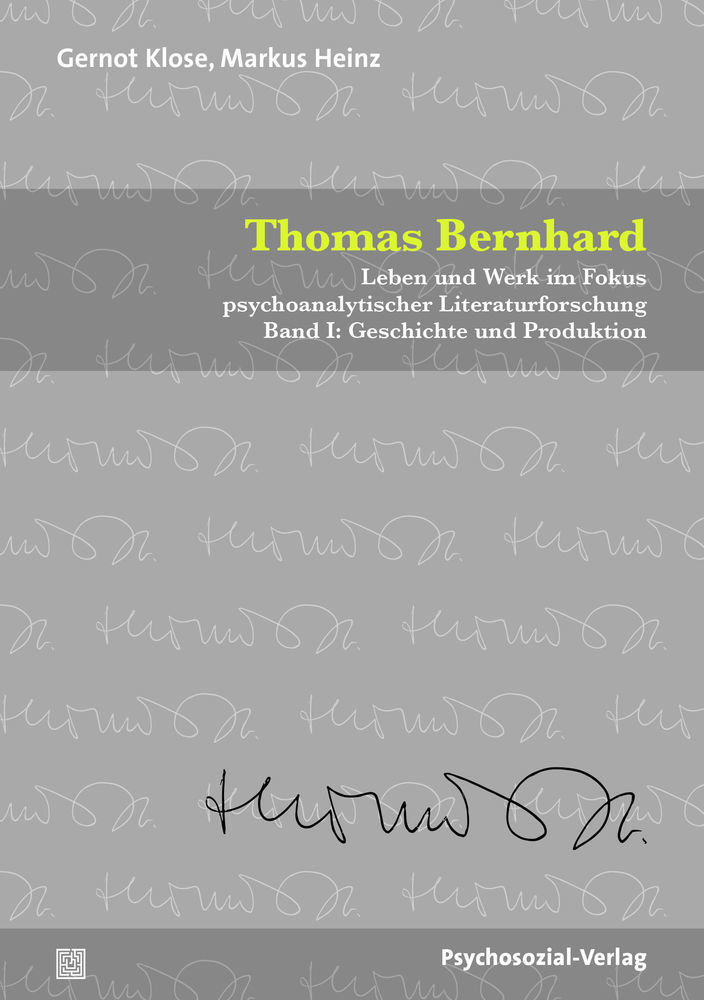Cover: 9783837929416 | Thomas Bernhard, 2 Bde. | Gernot Klose (u. a.) | Taschenbuch | 2020