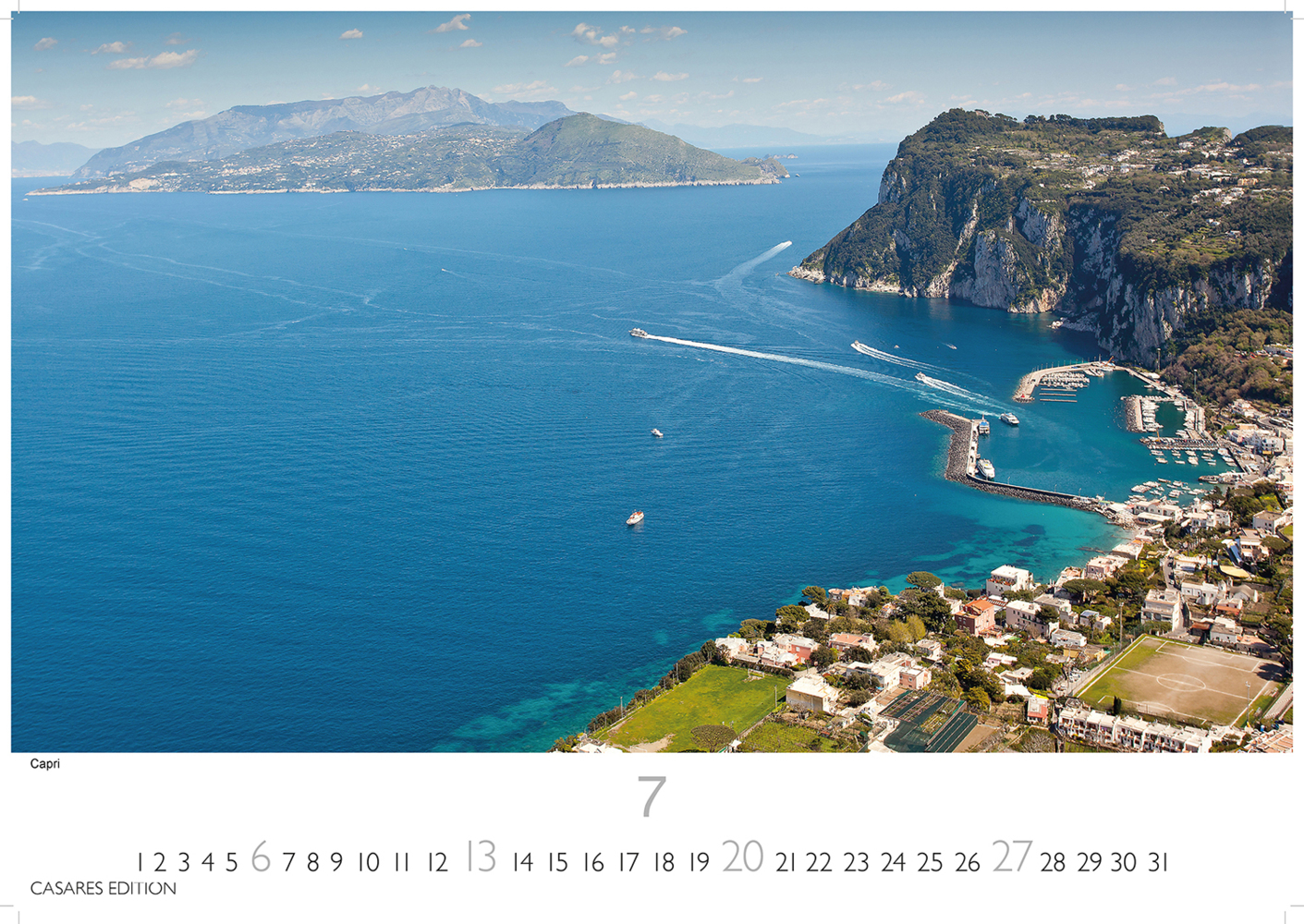 Bild: 9781835240267 | Golf von Neapel 2025 L 35x50cm | Amalfi/Capri/Ischia | Kalender | 2025