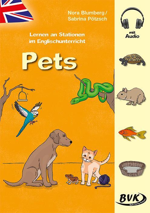 Cover: 9783867408554 | Lernen an Stationen im Englischunterricht: Pets (inkl. Audio) | 2020