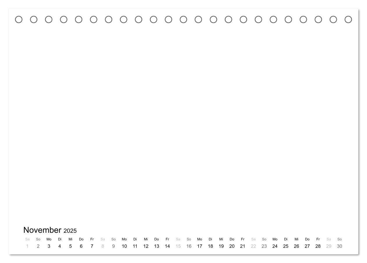 Bild: 9783435767212 | Bastelkalender - Weiss (Tischkalender 2025 DIN A5 quer), CALVENDO...