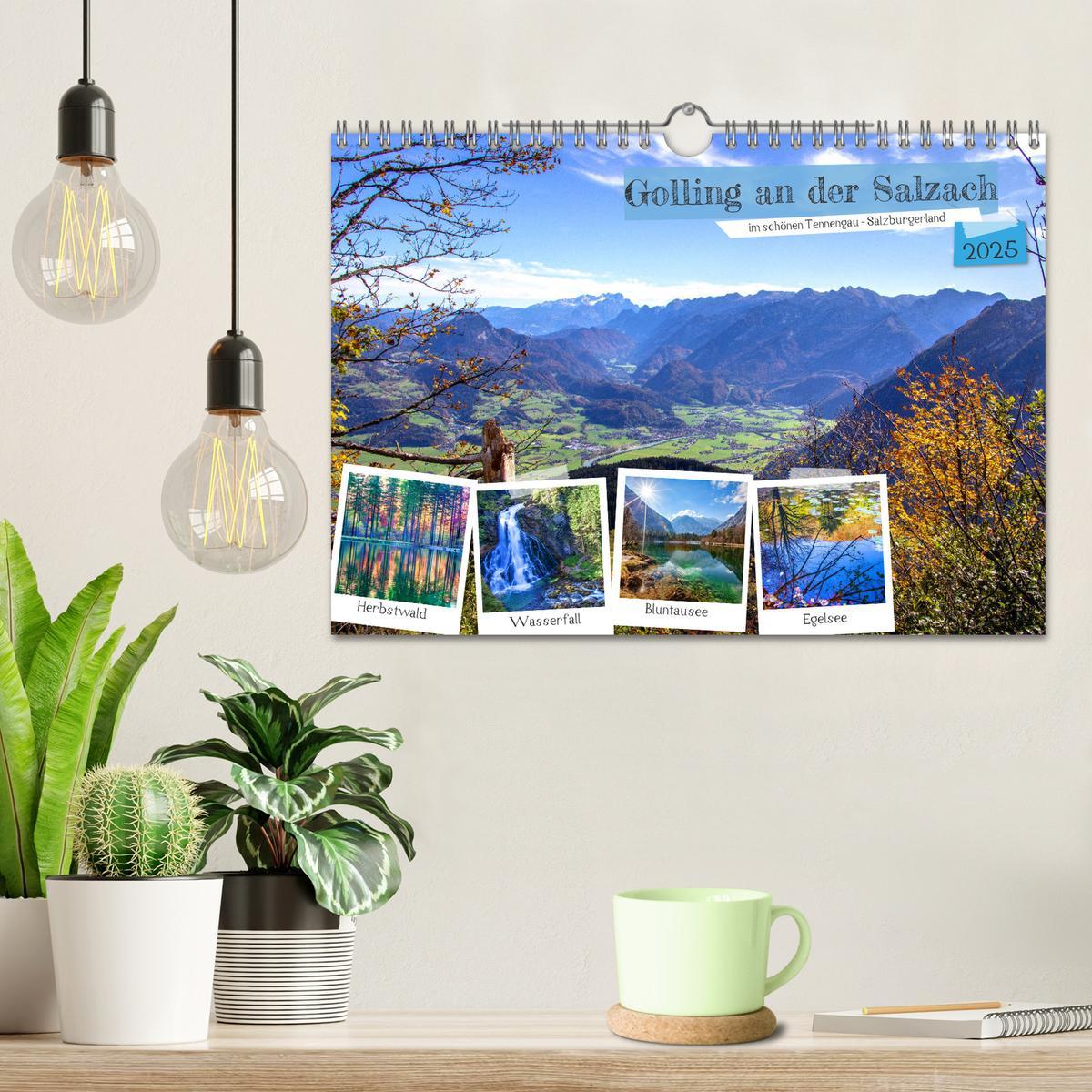 Bild: 9783383925993 | Golling an der Salzach (Wandkalender 2025 DIN A4 quer), CALVENDO...