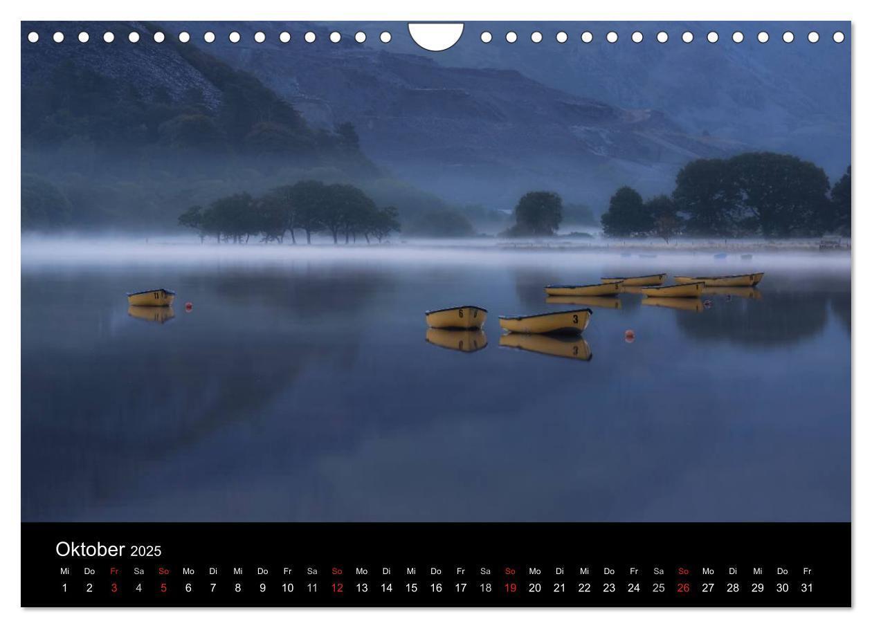 Bild: 9783435545094 | Wales (Wandkalender 2025 DIN A4 quer), CALVENDO Monatskalender | Kruse