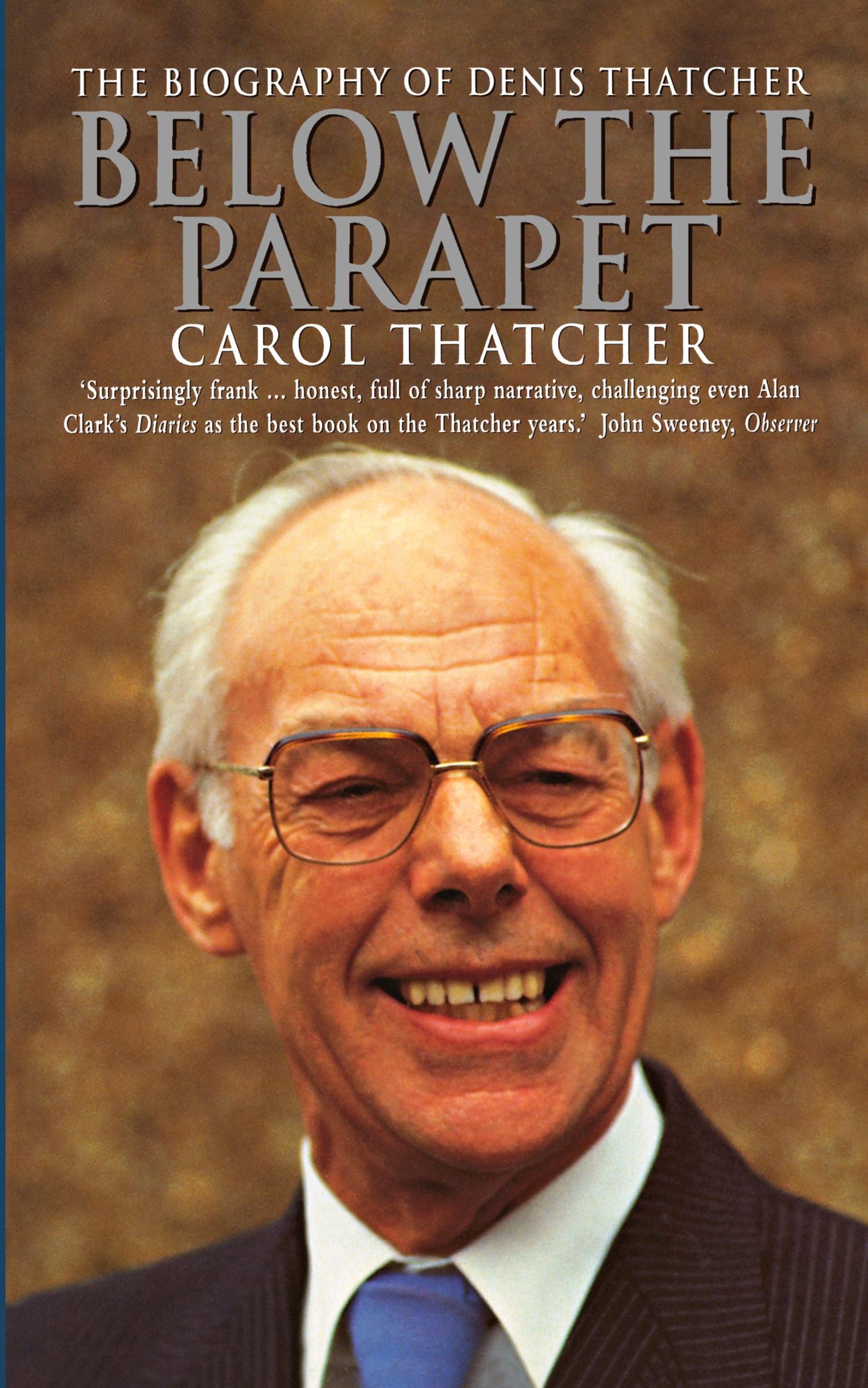 Cover: 9780006384588 | Below the Parapet | Carol Thatcher | Taschenbuch | Englisch | 1997