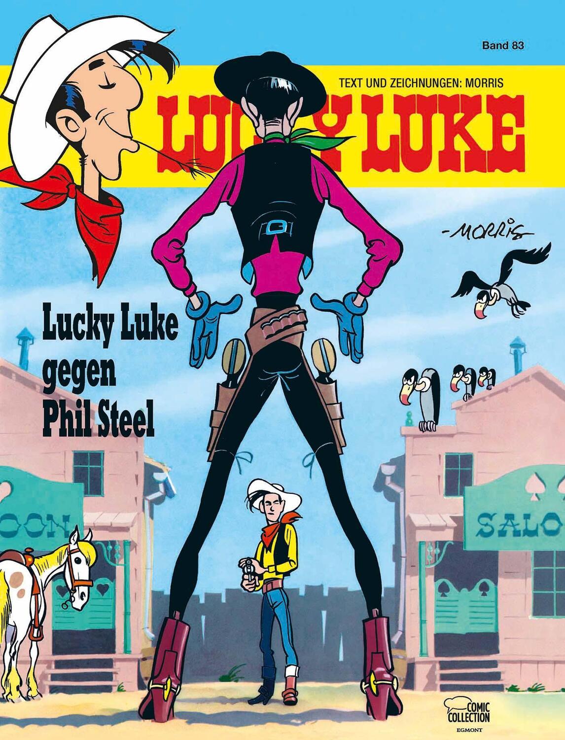 Cover: 9783770438198 | Lucky Luke 83 - Lucky Luke gegen Phil Steel | Morris | Buch | Deutsch