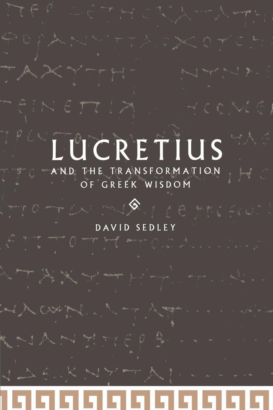 Cover: 9780521542142 | Lucretius and the Transformation of Greek Wisdom | Sedley (u. a.)