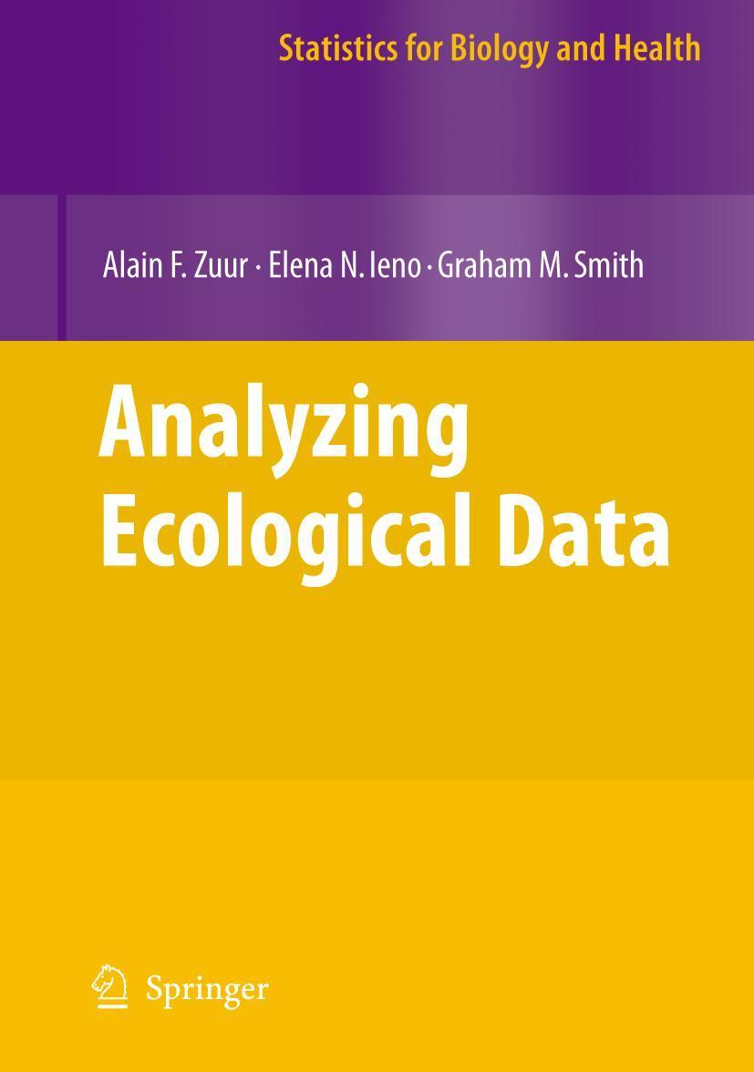 Cover: 9780387459677 | Analyzing Ecological Data | Alain Zuur (u. a.) | Buch | xxvi | 2007
