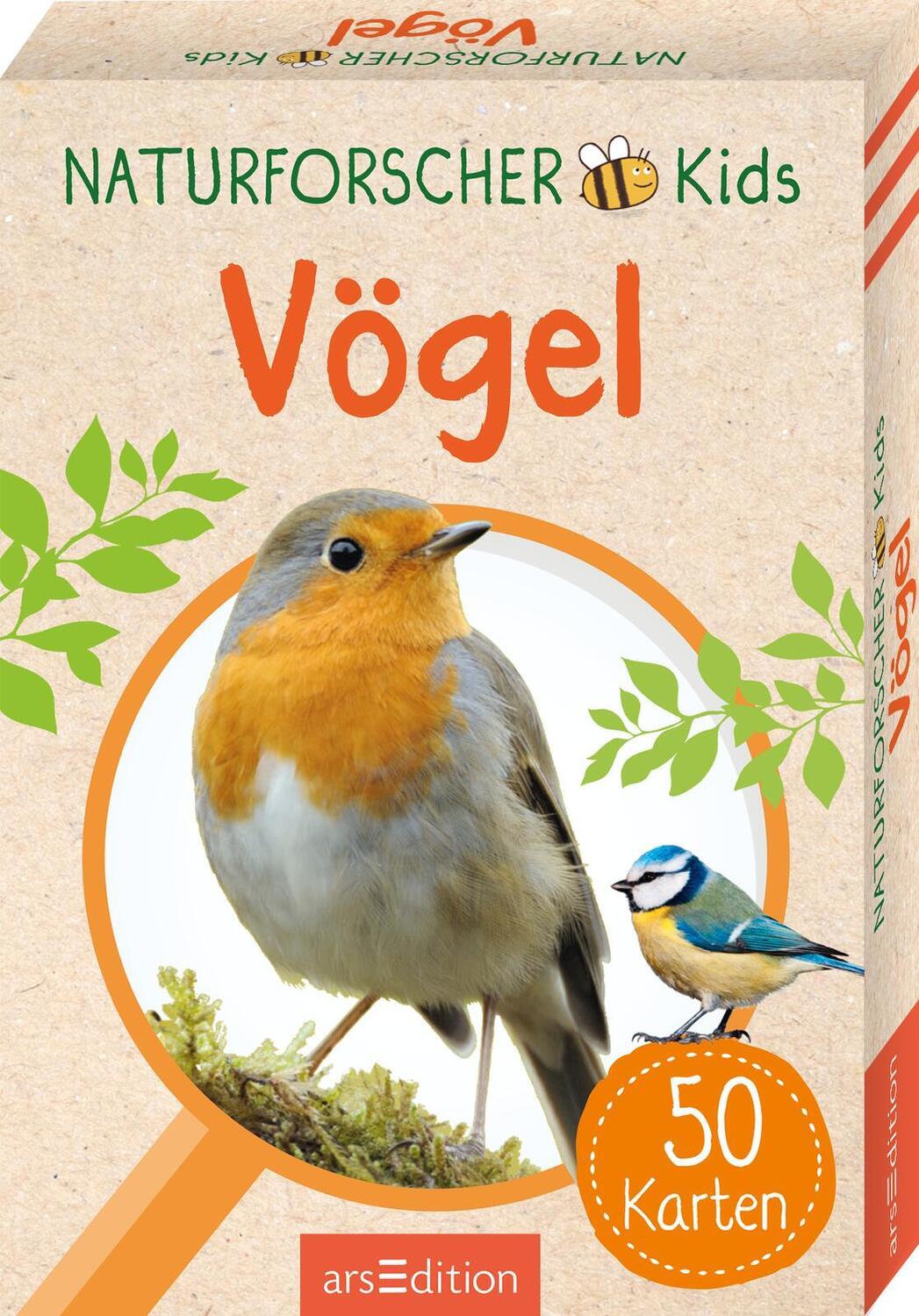 Cover: 9783845856599 | Naturforscher-Kids - Vögel | 50 Karten | Eva Wagner | Taschenbuch