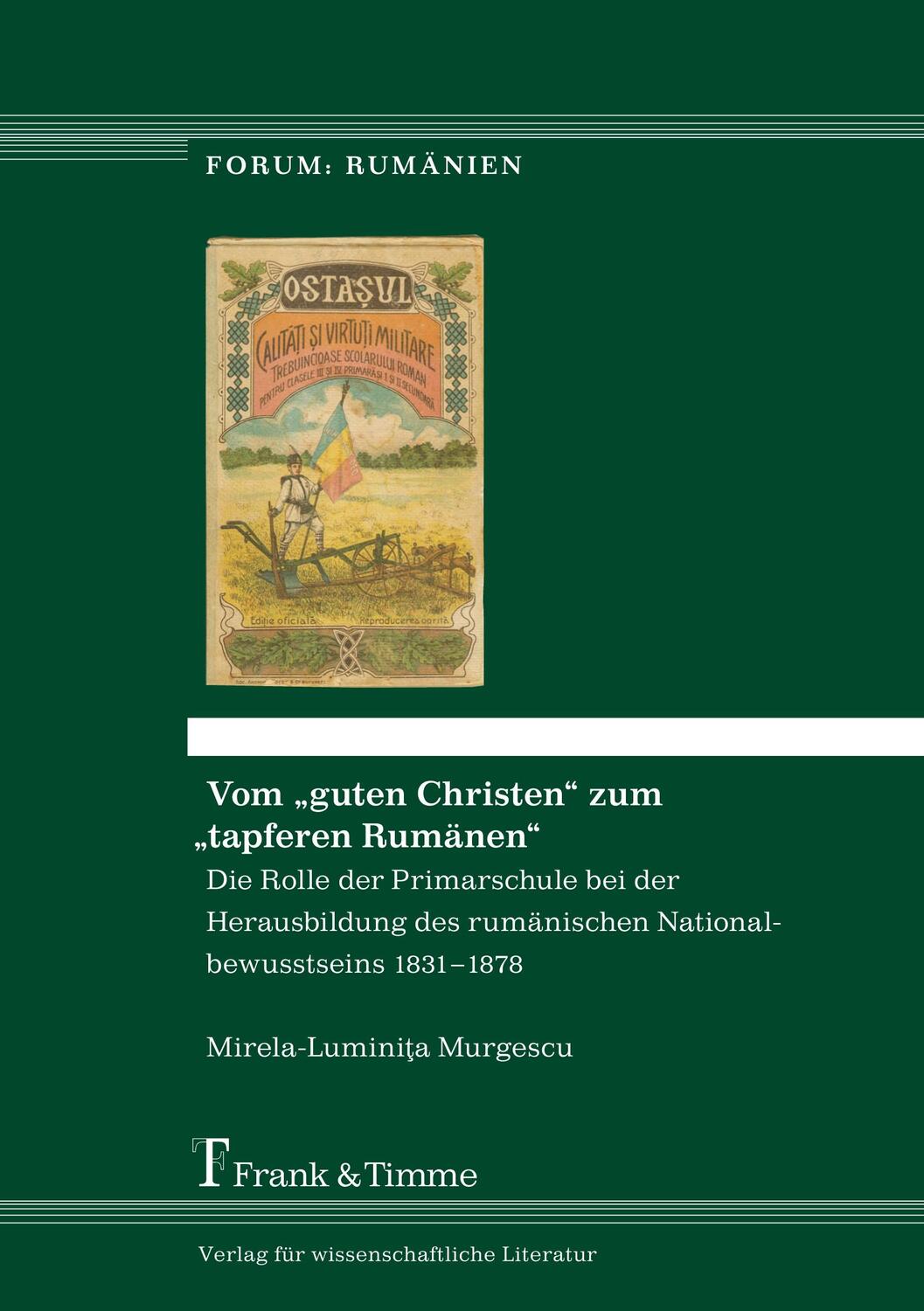 Cover: 9783865964052 | Vom ¿guten Christen¿ zum ¿tapferen Rumänen¿ | Mirela-Lumini¿a Murgescu