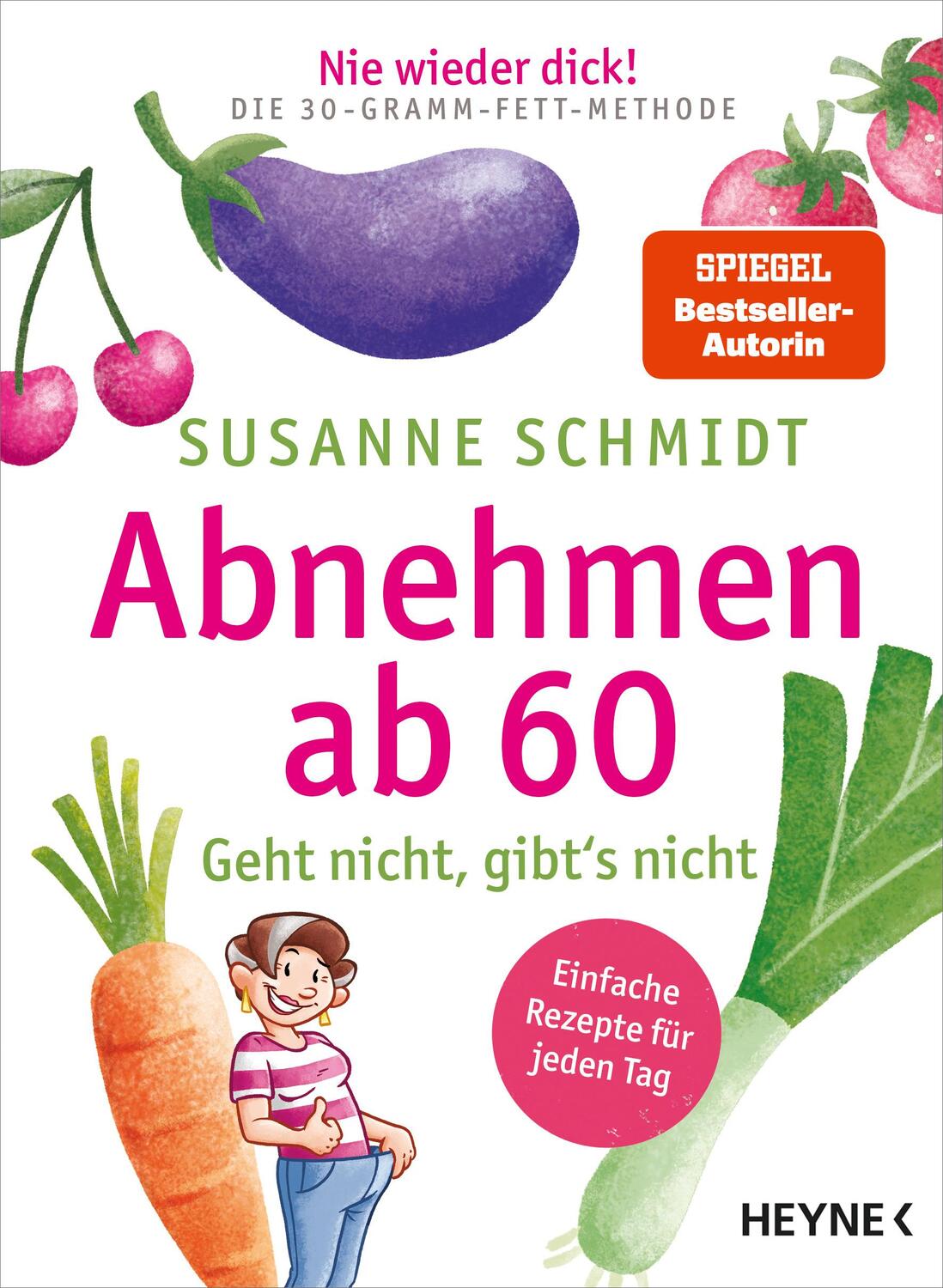 Cover: 9783453606586 | Nie wieder dick! Abnehmen ab 60 | Susanne Schmidt | Taschenbuch | 2023