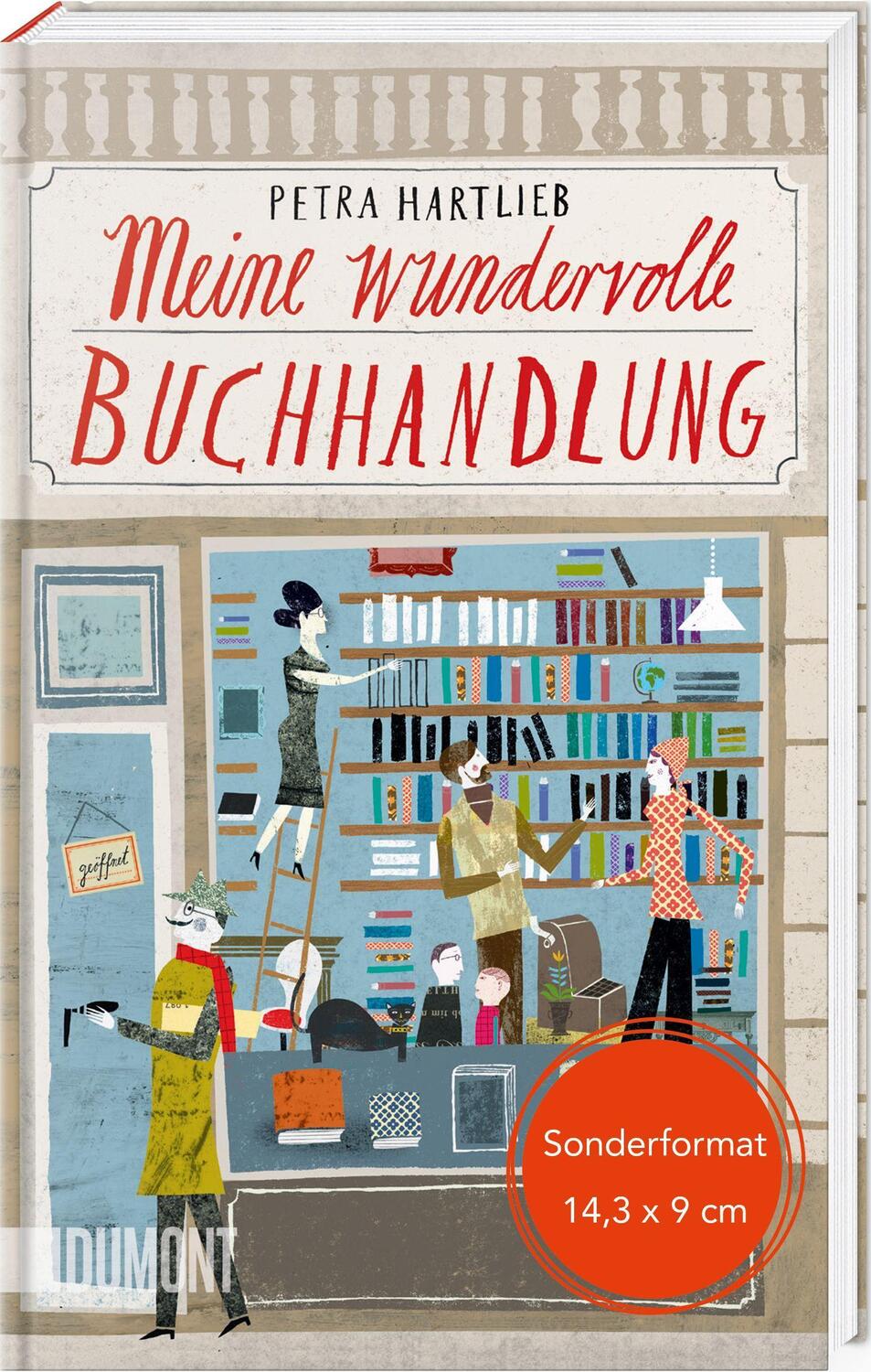 Cover: 9783832164553 | Meine wundervolle Buchhandlung | Petra Hartlieb | Buch | Lesebändchen