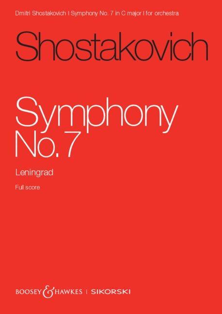 Cover: 9790003043746 | Sinfonie Nr. 7 | Leningrad. op. 60. Orchester. Studienpartitur. | 2024