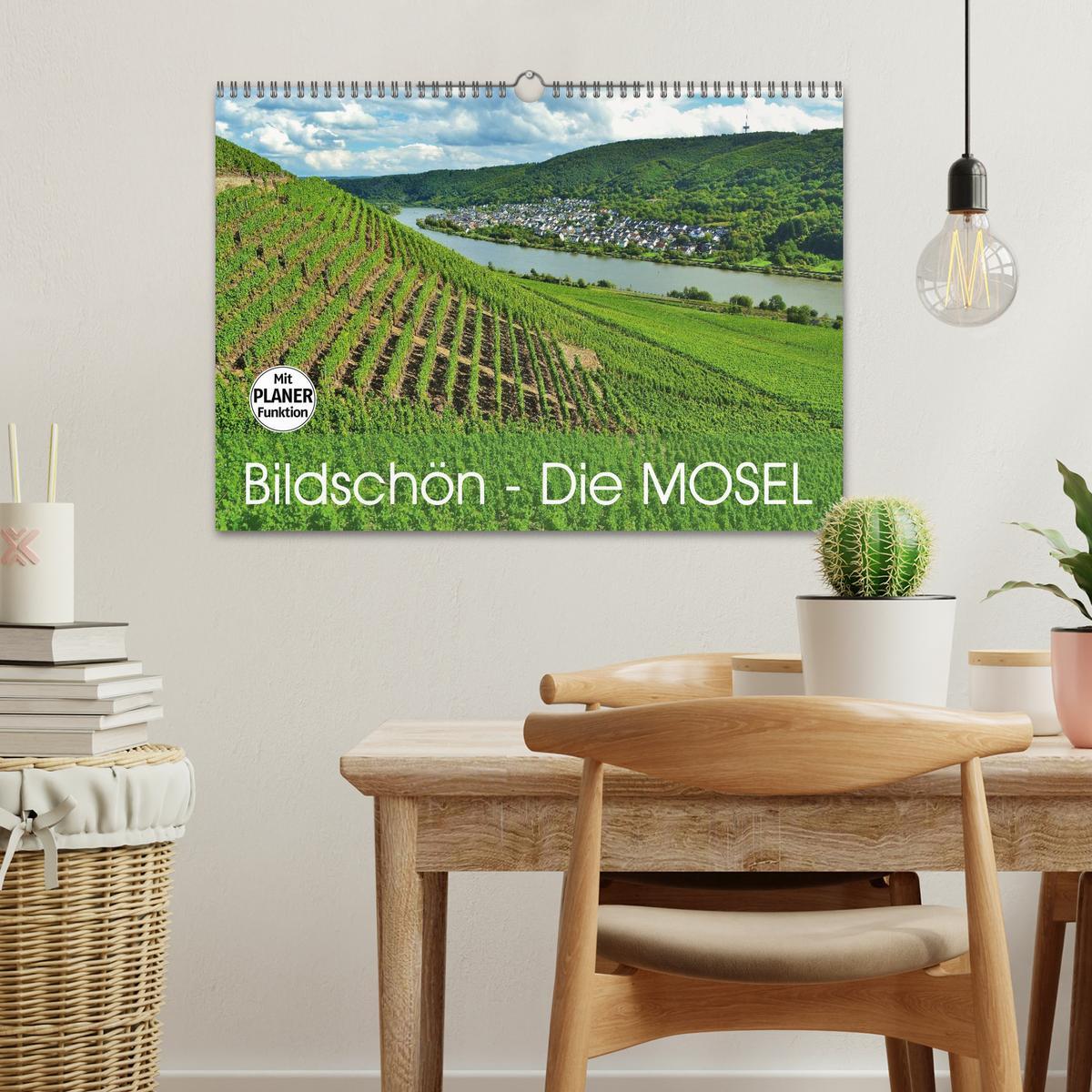 Bild: 9783435548767 | Bildschön - Die Mosel (Wandkalender 2025 DIN A3 quer), CALVENDO...