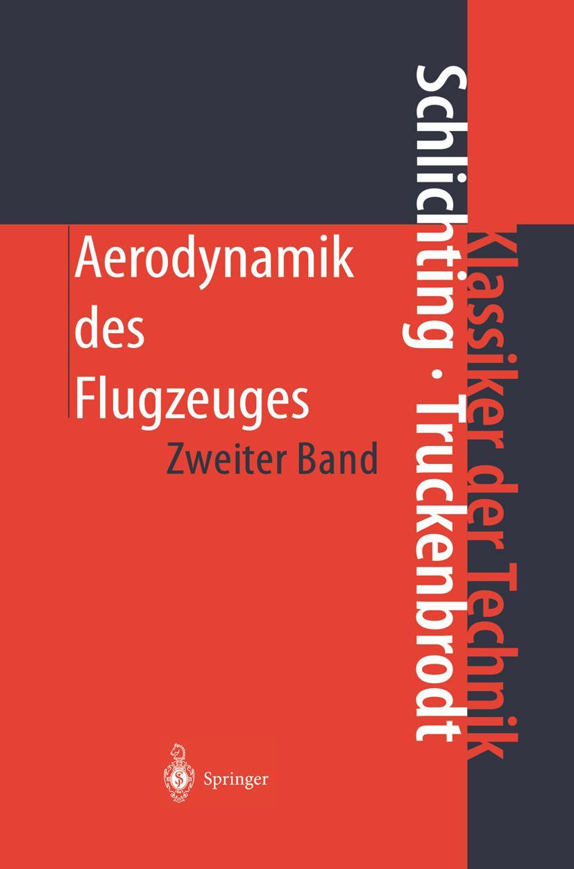 Cover: 9783540673750 | Aerodynamik des Flugzeuges | Erich A. Truckenbrodt (u. a.) | Buch