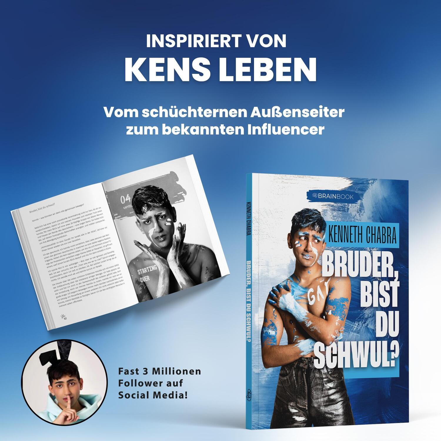 Bild: 9783968901961 | Bruder, bist du Schwul?! | Kenn2go | Kenneth Chabra | Taschenbuch