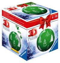 Cover: 4005556112692 | Ravensburger 3D Puzzle-Ball Weihnachtskugel Norweger Muster 11269 -...