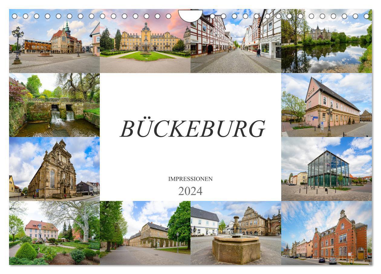 Cover: 9783675524088 | Bückeburg Impressionen (Wandkalender 2024 DIN A4 quer), CALVENDO...
