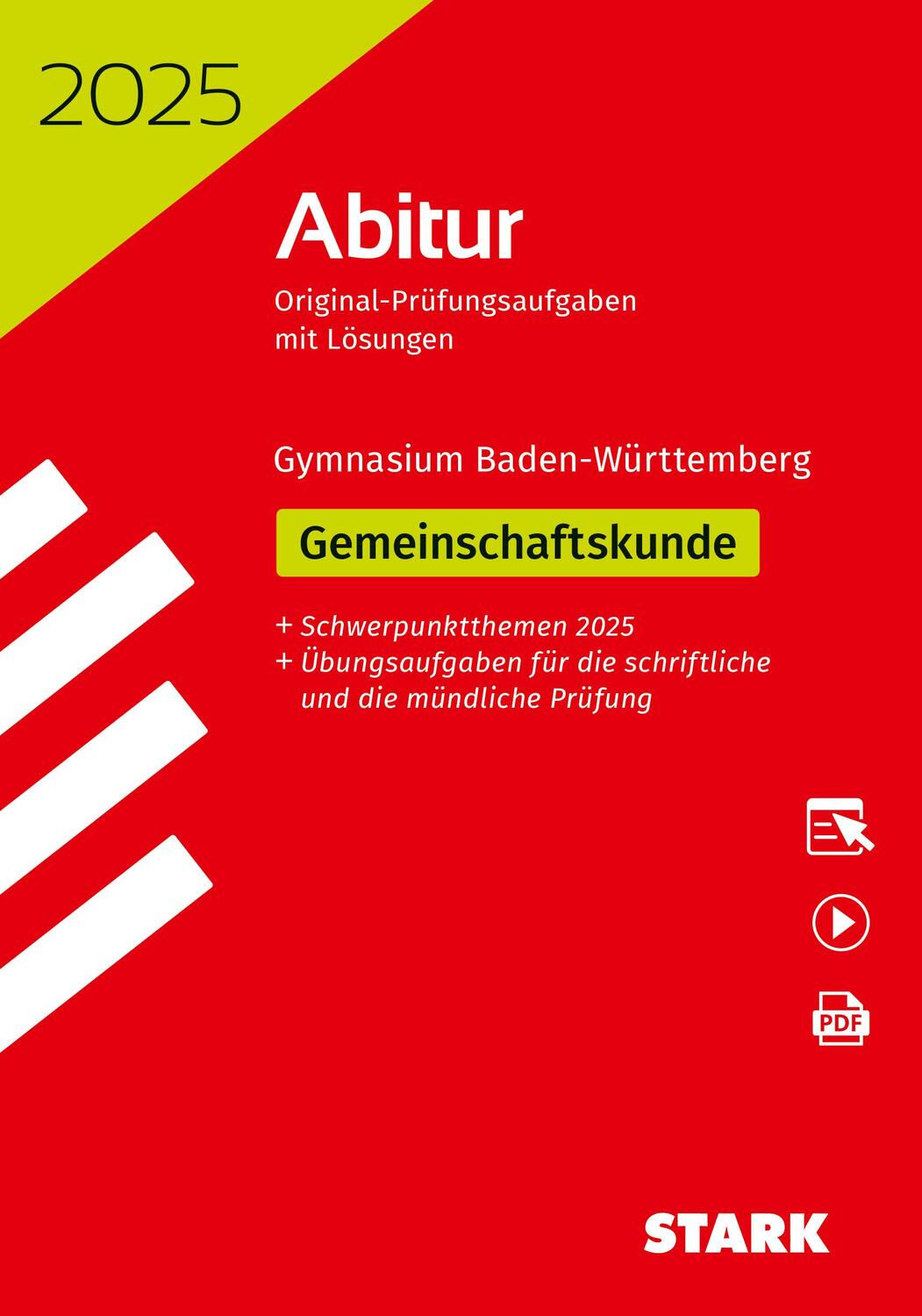 Cover: 9783849061135 | STARK Abiturprüfung BaWü 2025 - Gemeinschaftskunde | Bundle | Deutsch