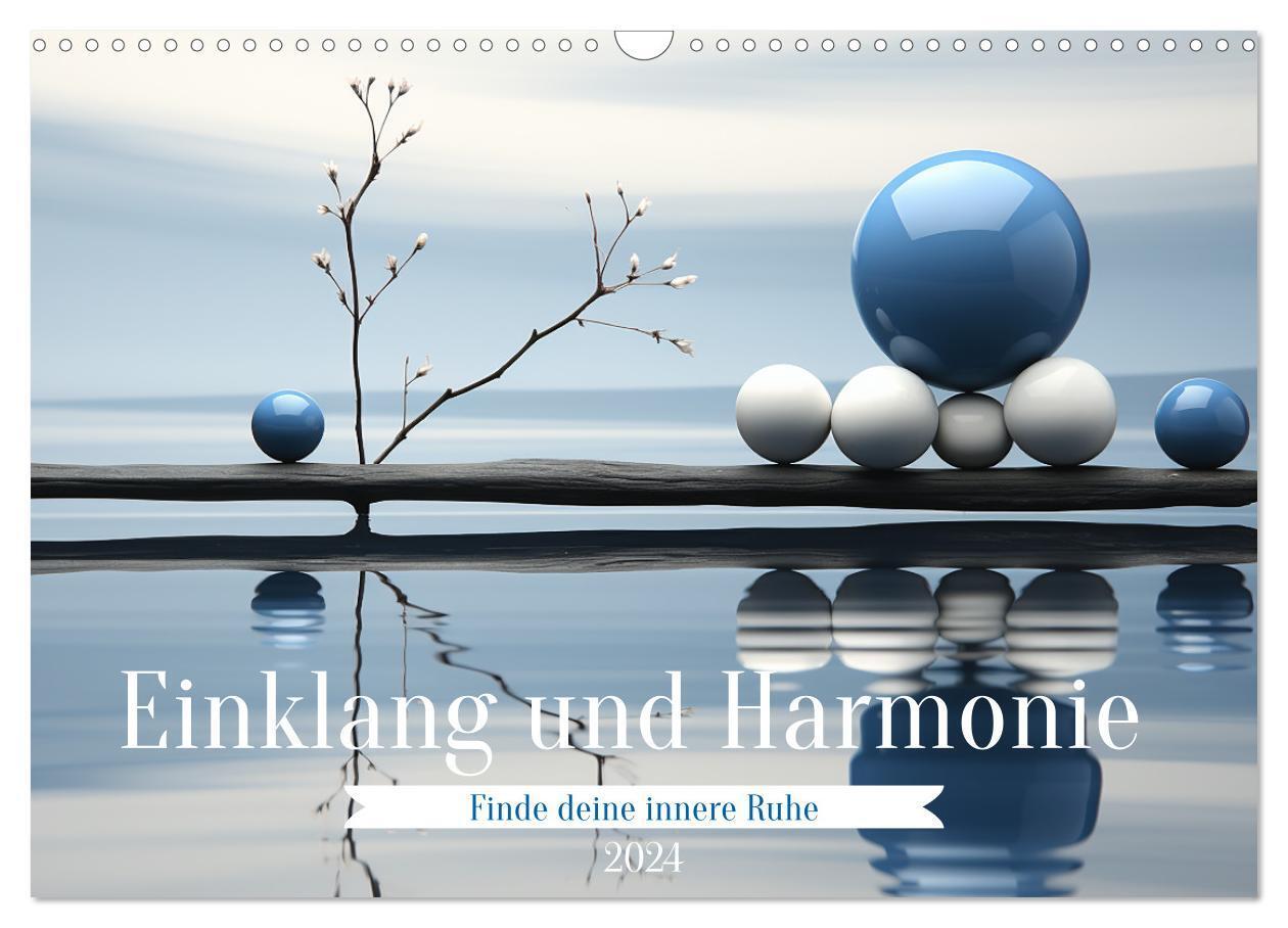 Cover: 9783383694042 | Einklang und Harmonie (Wandkalender 2024 DIN A3 quer), CALVENDO...